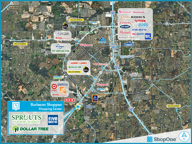                         	Burleson Shoppes
                        